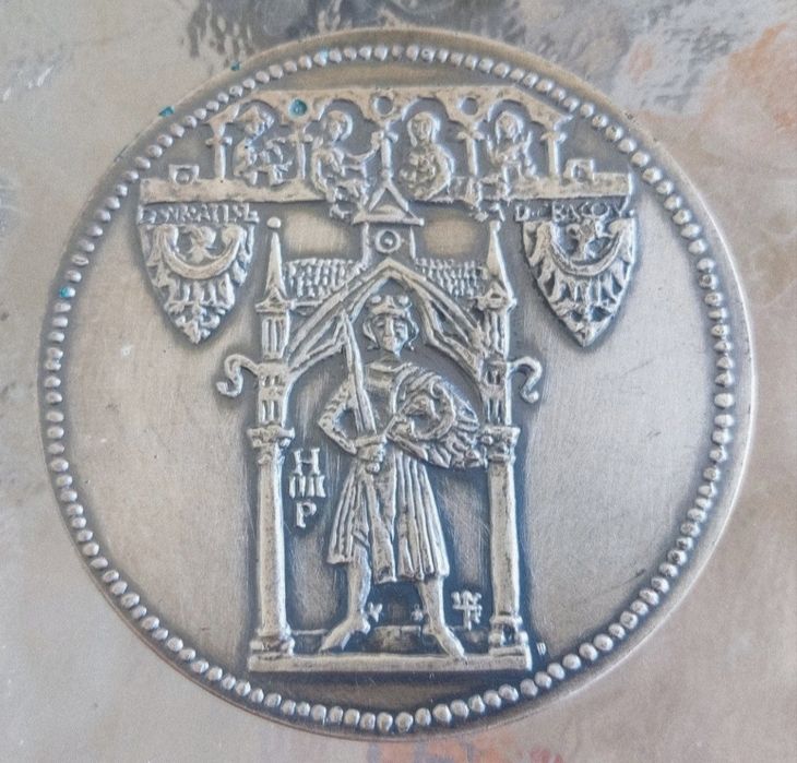 PTAIN NO Генріх IV.Польща ,PRL, медаль из королевської серії