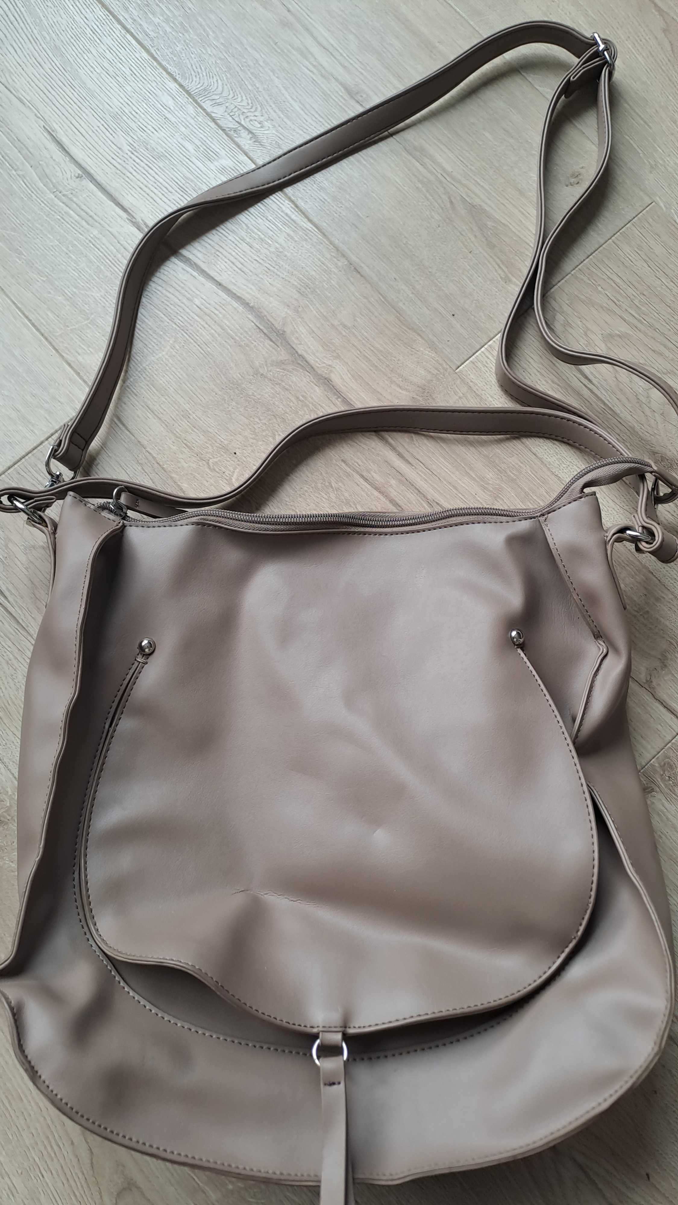 Torba torebka taupe reserved brązowa