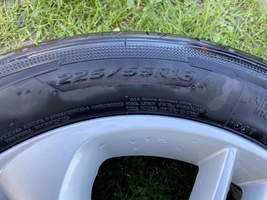 Koła Renault 5x114,3 suv koleos letnie lato 225/55r18 hankook
