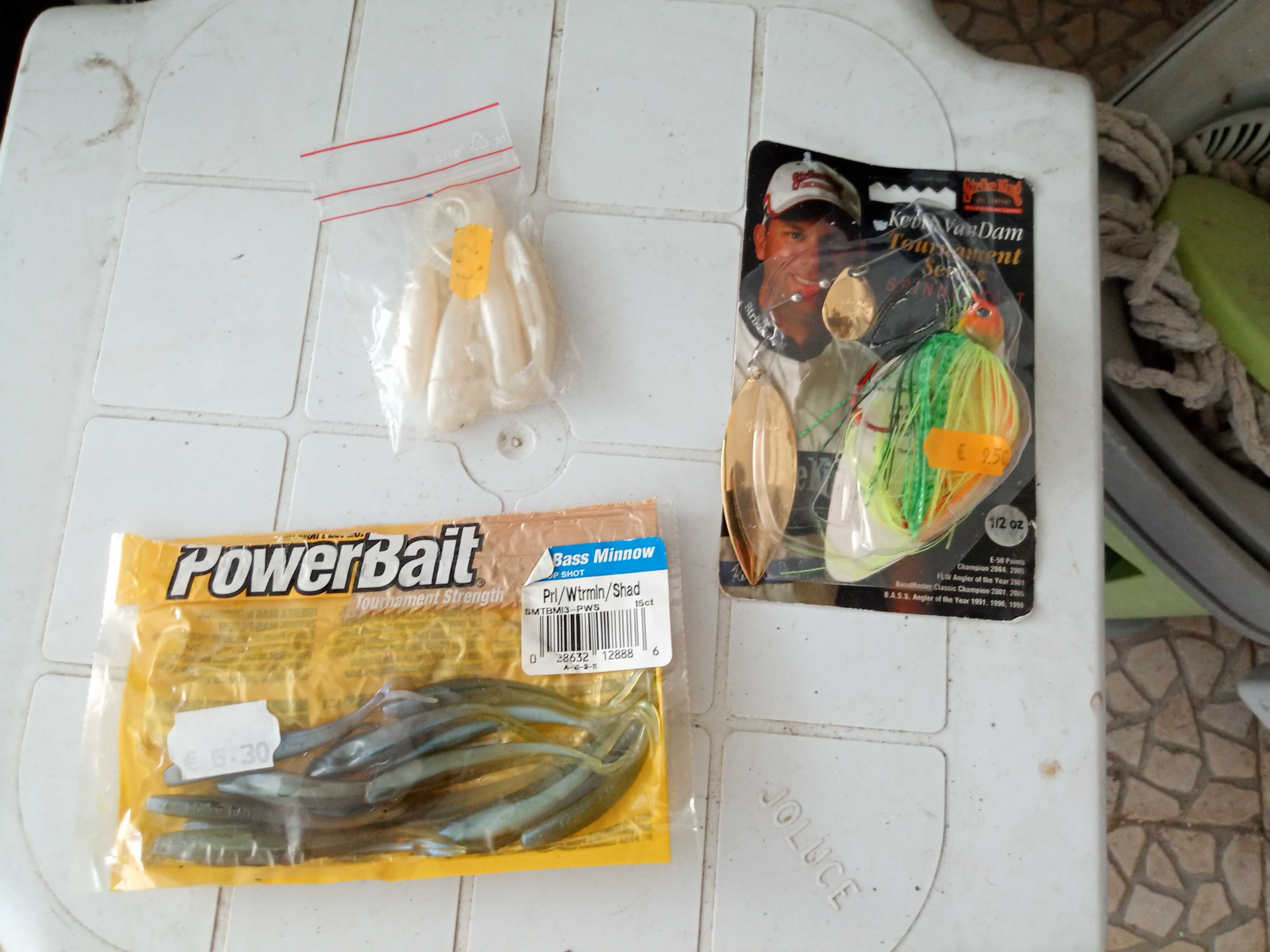 Material para pesca de achigã, lúcio-perca, lúcio...