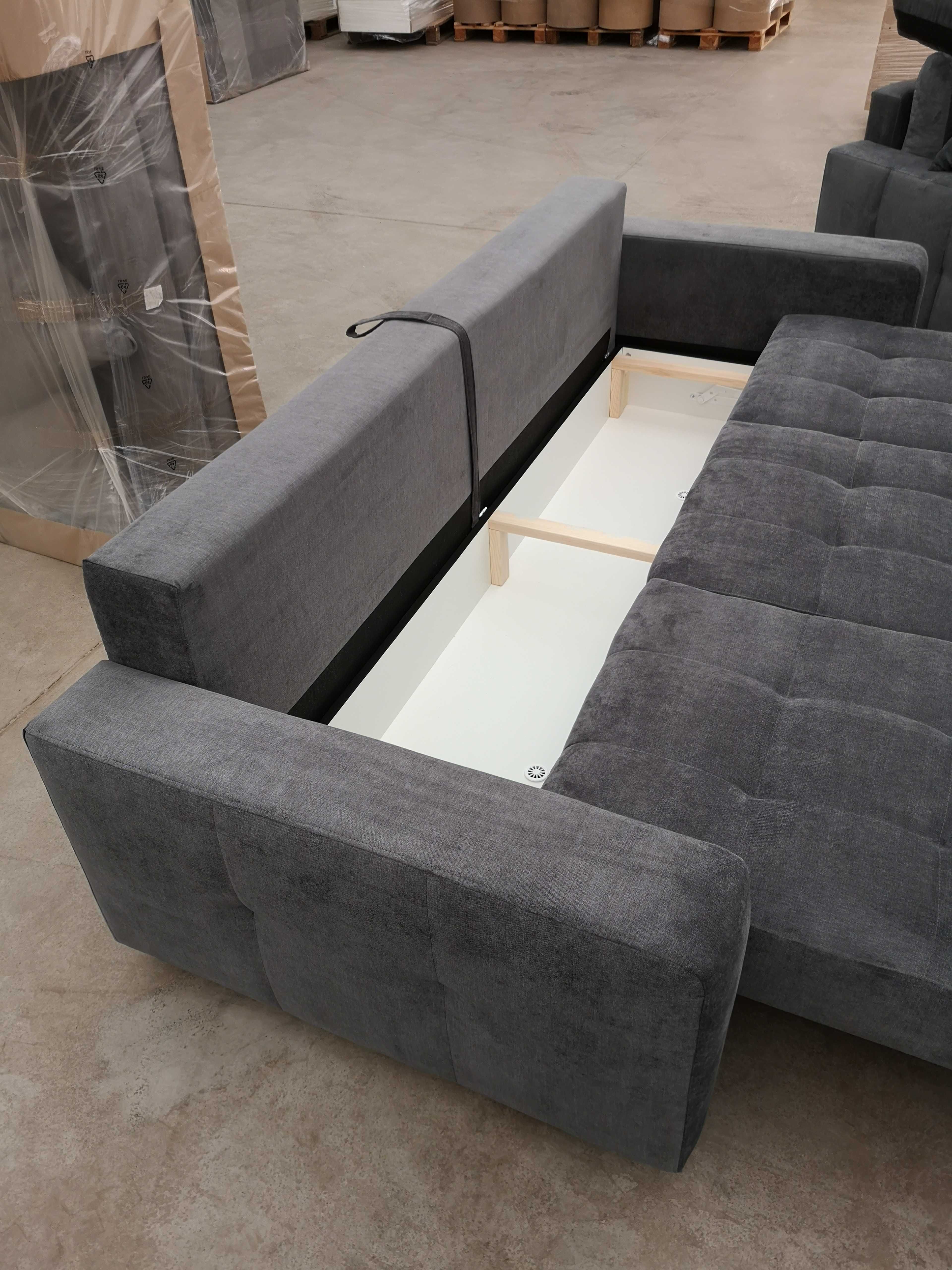 NOWA sofa rozkładana z funkcją na sprężynach OD RĘKI - wyprzedaż -60%