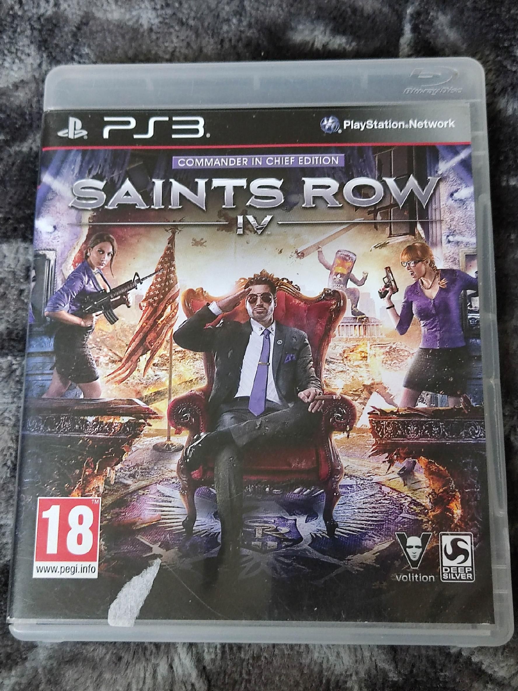 Saints Row Iv Commander In Chief Edition Gra Ps3