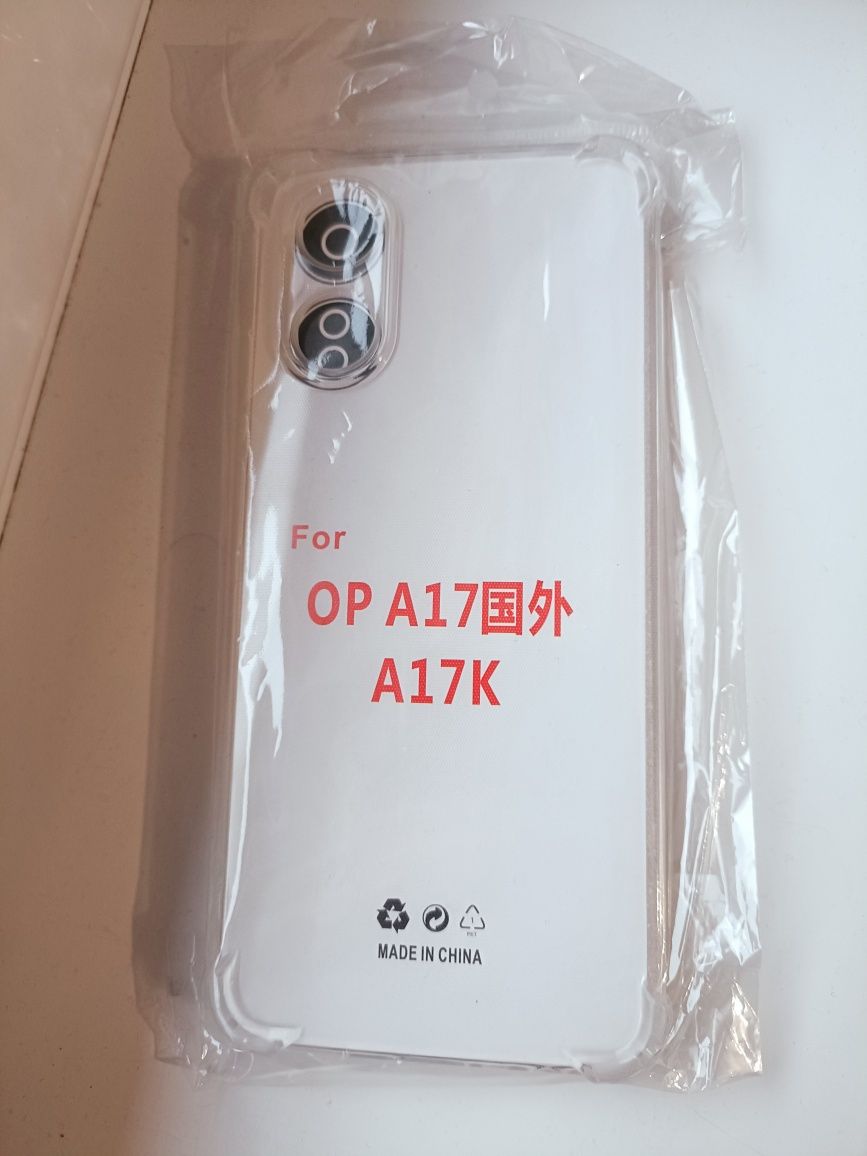 Etui przezroczyste do Oppo A17/A17K