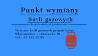 Punkty wymiany butli gazowych|| Promocja!!