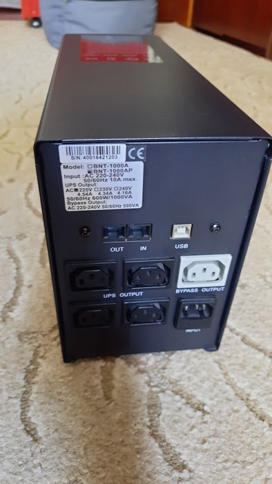 ДБЖ, ИБП, УПС Powercom BNT-1000AP