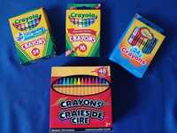 Воскові олівці,крейда Crayola.Набір 16,24,48 кольорів..