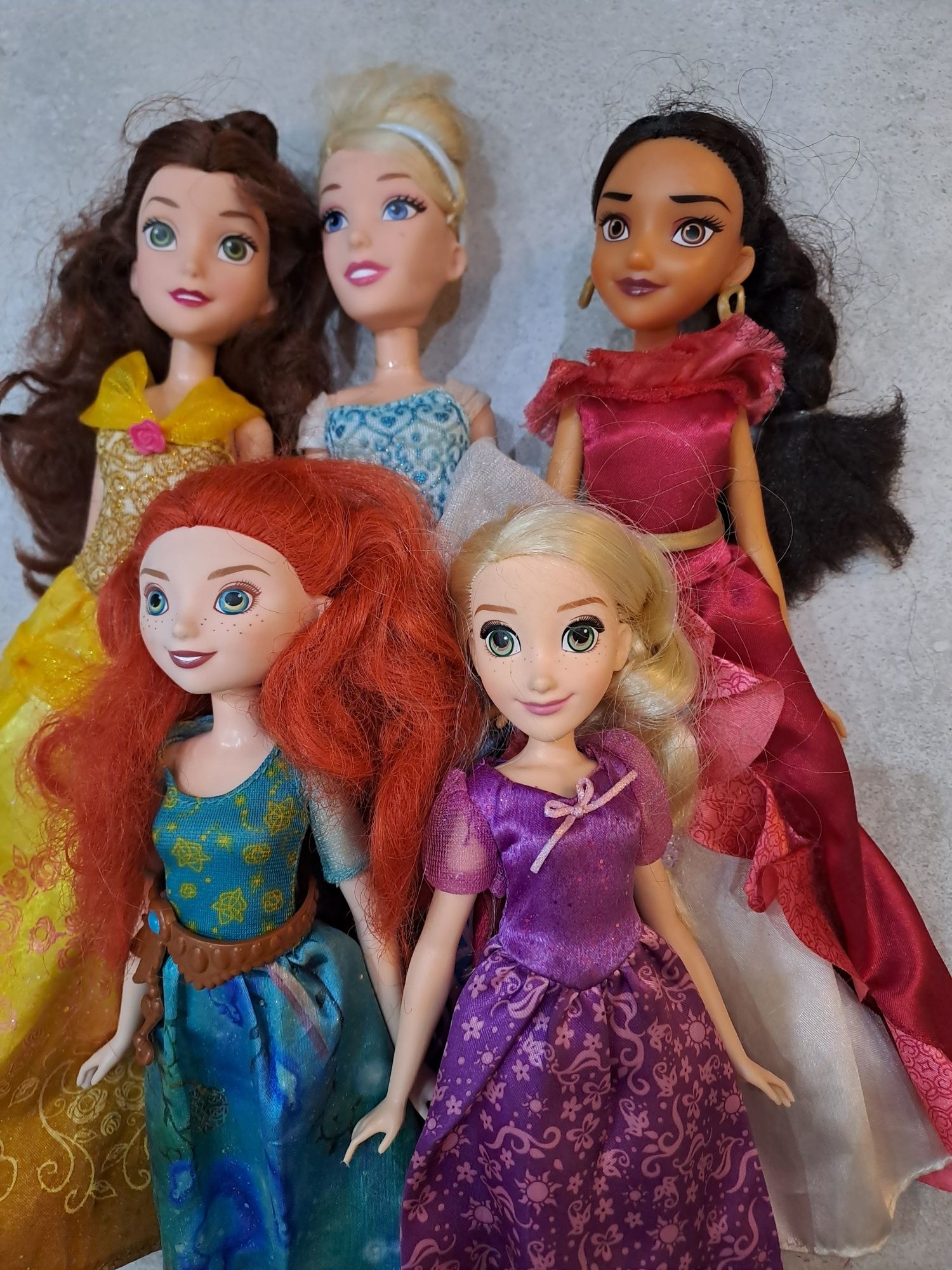 Zestaw  księżniczek Disneya, Disney, Hasbro,Barbie,Princess