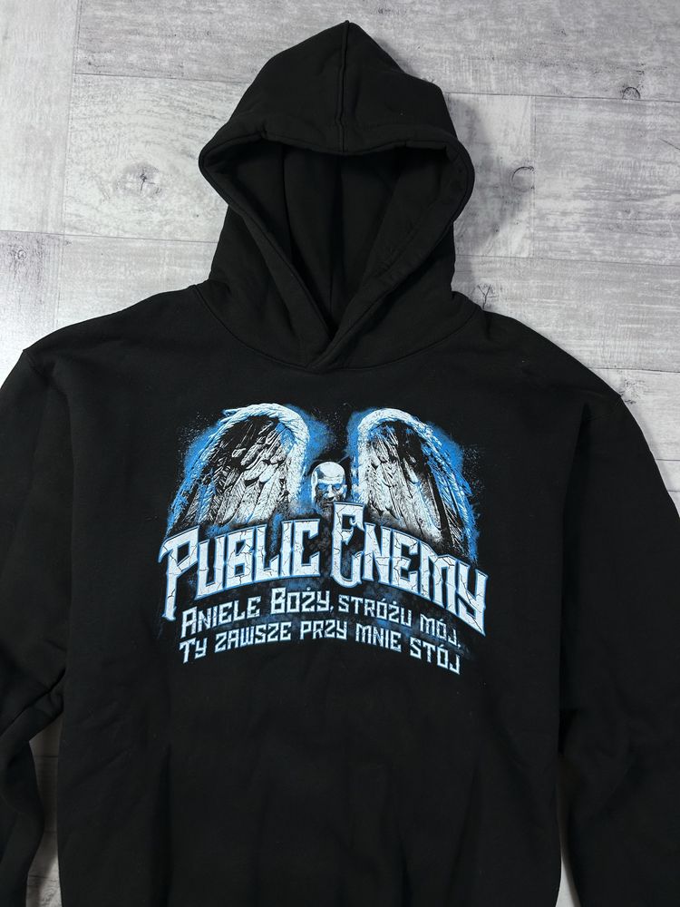 Nowa czarna bluza Public Enemy Aniele boży stróżu mój