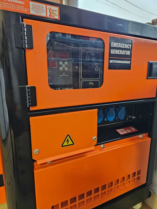 Gerador 13.9 kw novo insonorizado e a gasóleo