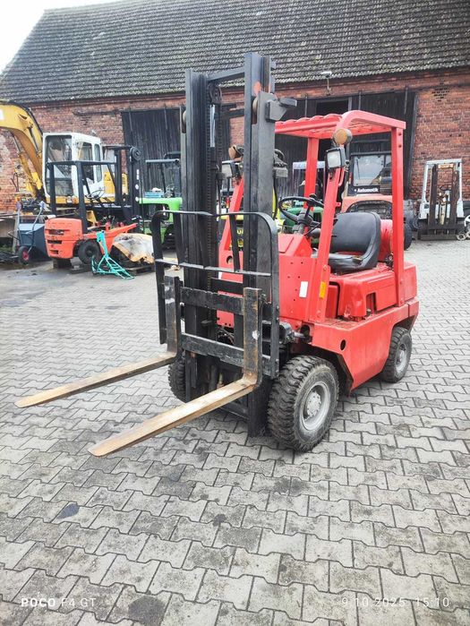 Wózek widłowy Nissan 1,5 Tony LPG Pompowane Terenowy Toyota Linde TCM