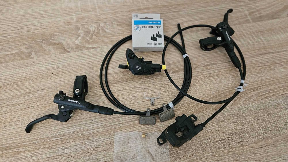 Hamulce nowe P+T Shimano BR-M6100 Deore hydrauliczne tarczowe