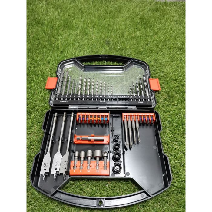 Набір свердл та біт DNIPRO-M Impact, 62 шт. (Уцінка)