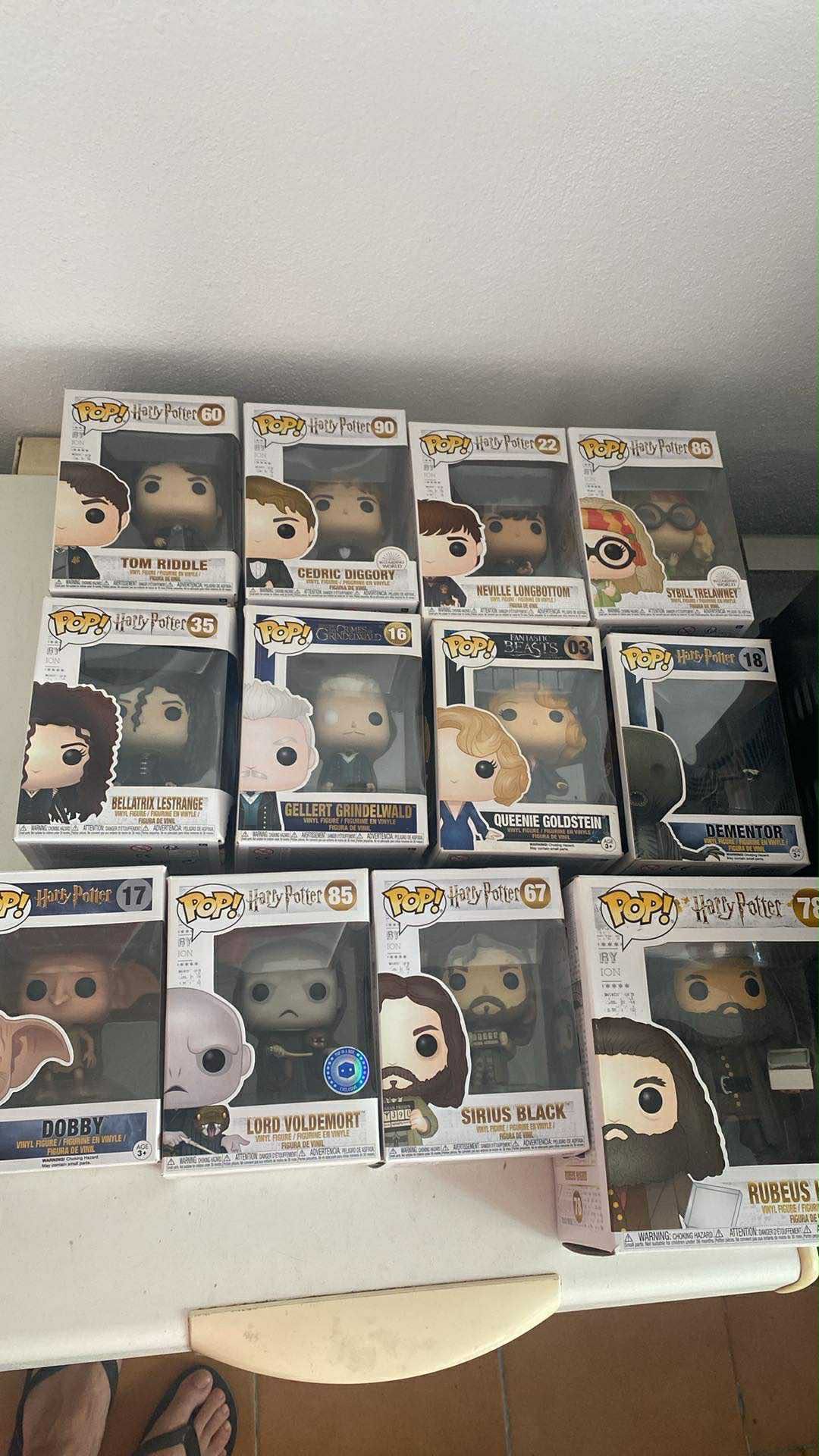 Funko Pop Harry Potter & Naruto