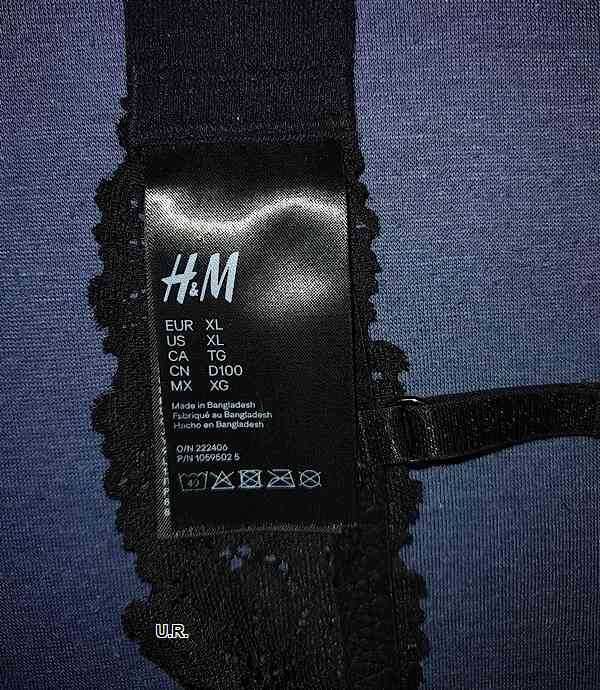 Biustonosz z koronki - H&M