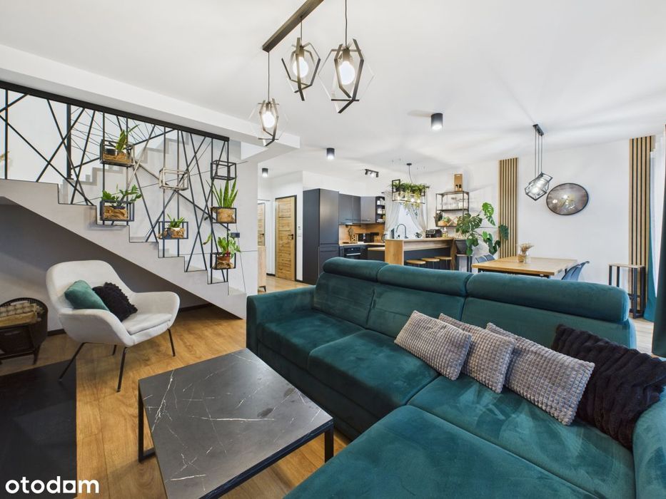 Wyjątkowy dom z ogrodem – narożny segment 130 m2