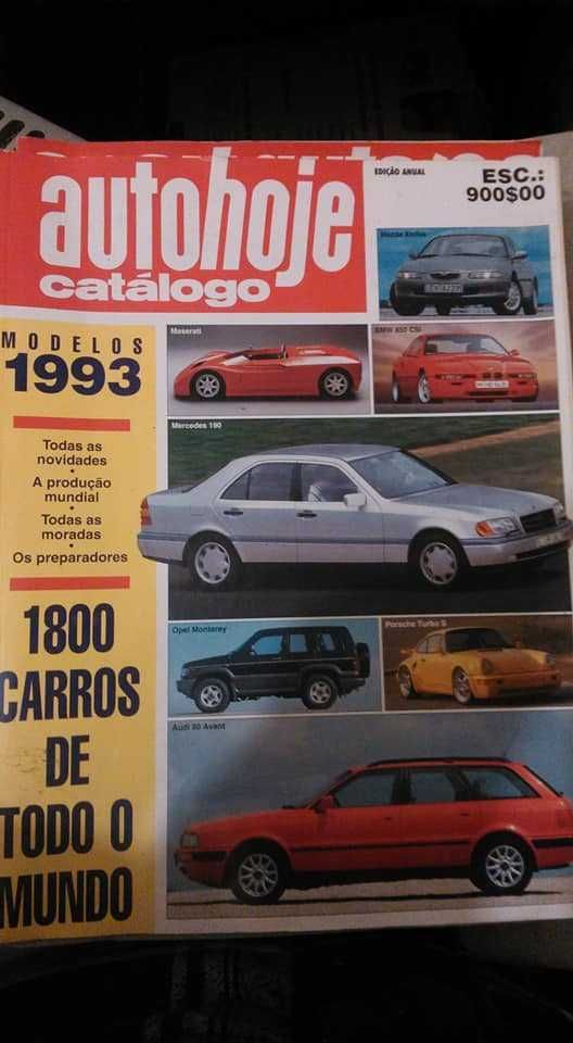Revistas Auto e Catalogos Auto Anos 80.