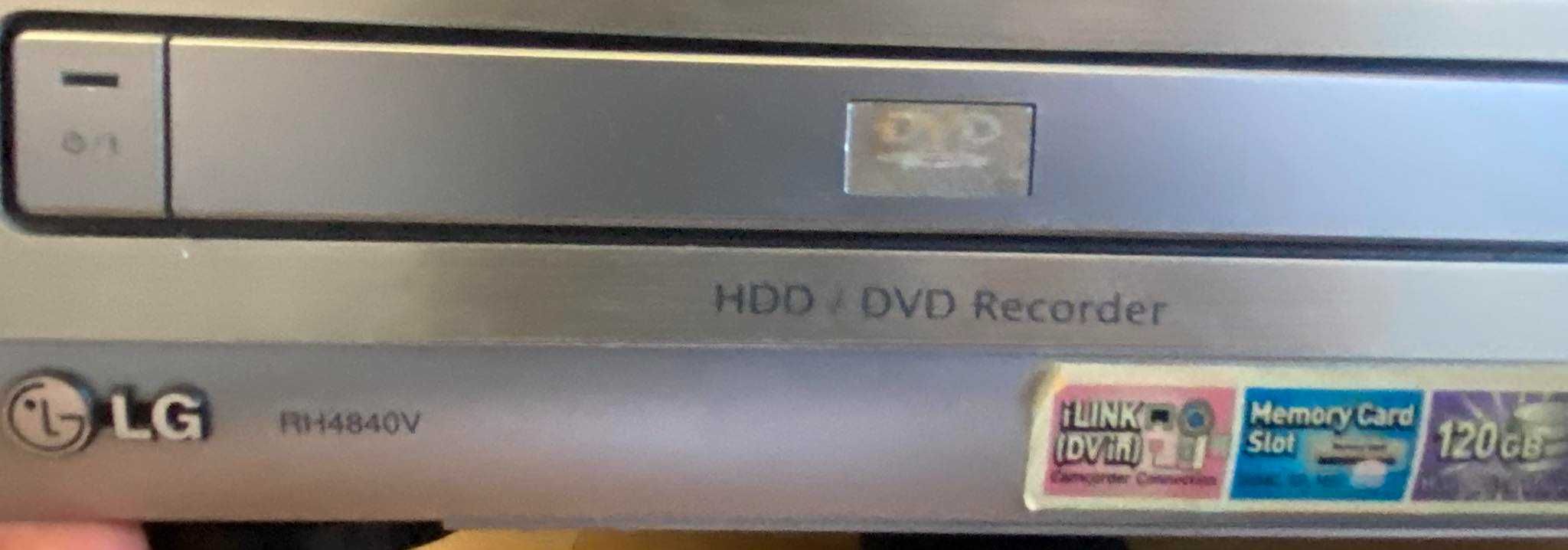 LG DVD -RH4840V em ótimo estado e a funcionar