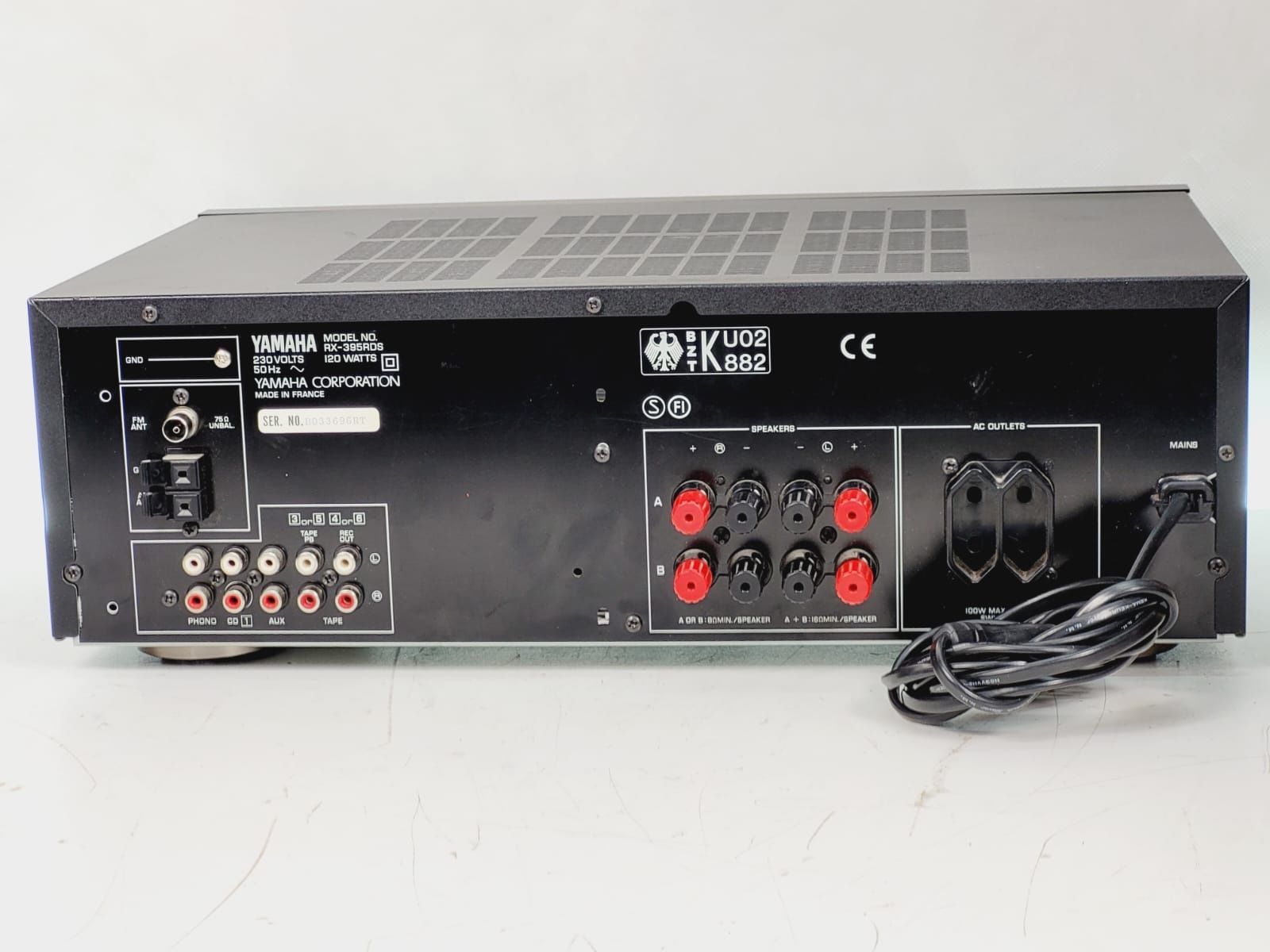 Yamaha RX 395 RDS amplituner wzmacniacz 8ohm radio