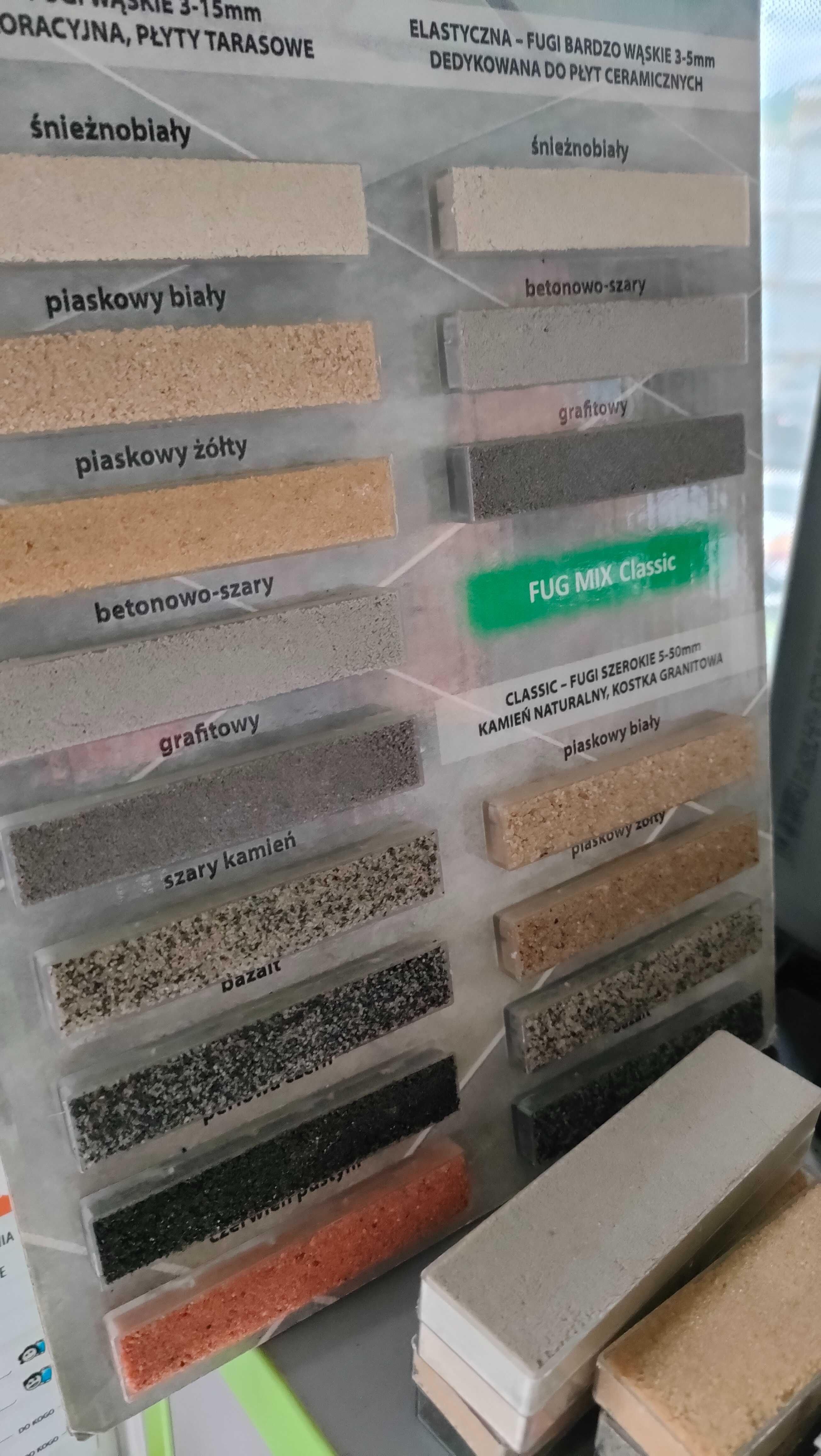 Żywica fuga żywiczna do Płyty tarasowe kamień naturalny kostka brukowa