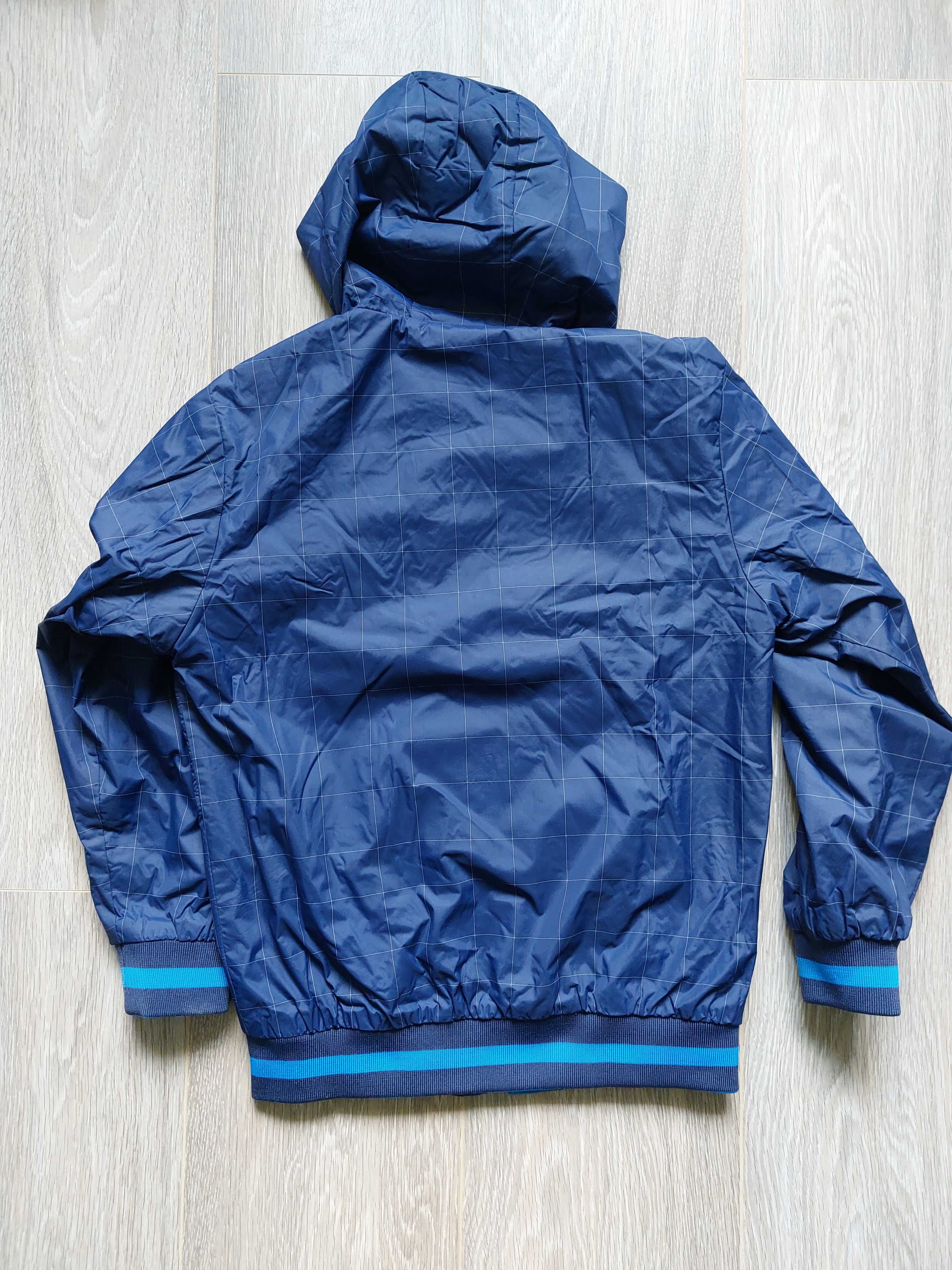 Демісезонна куртка - ветровка двохстороння,  для хлопчика 8-9 років