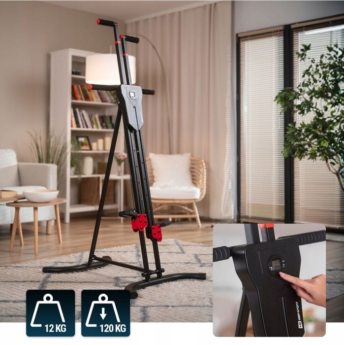 Nowy Wspinacz pionowy symulator wspinaczki z regulacją uchwytów steppe