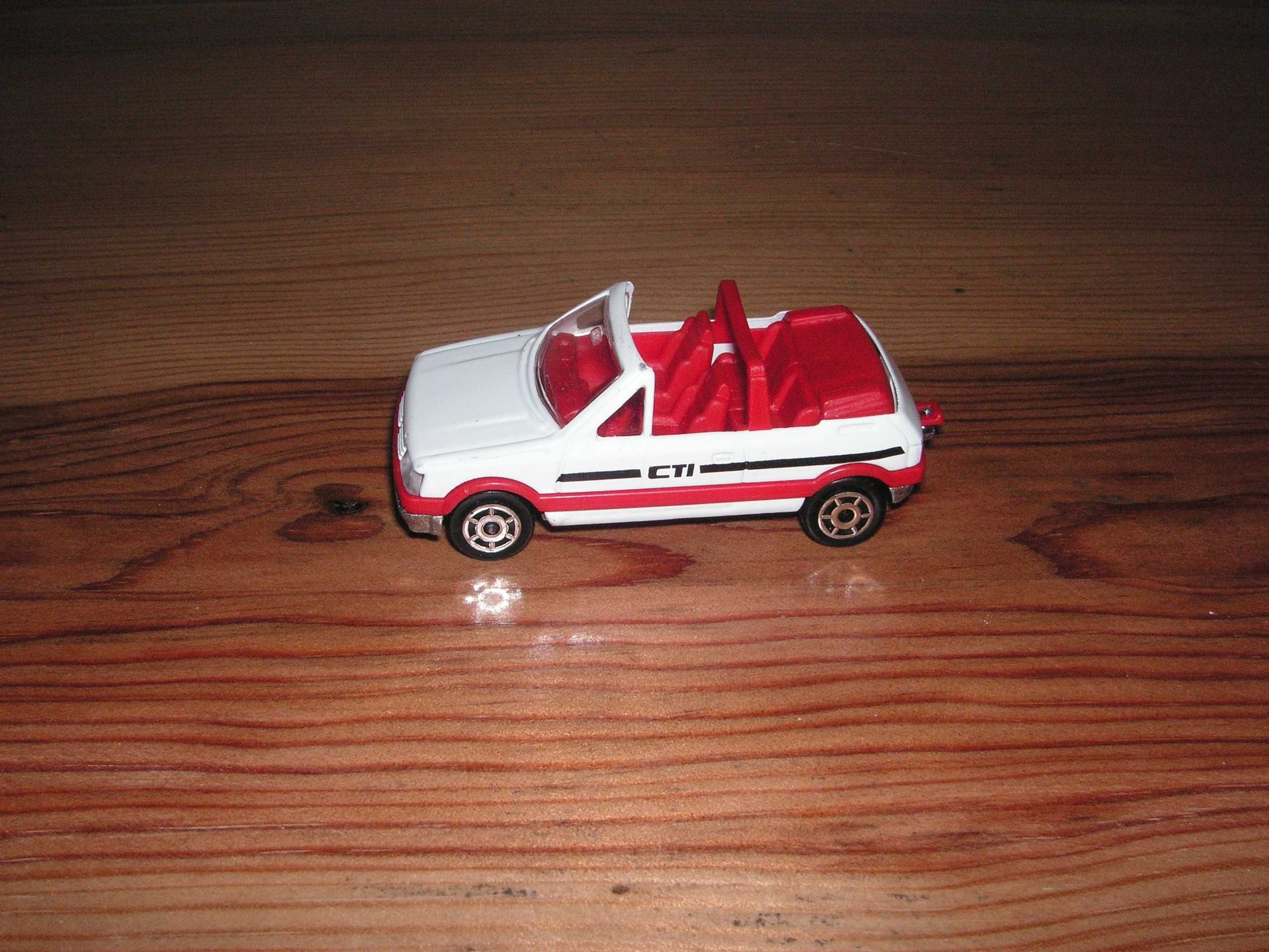 Carro Majorette Peugeot 205 CTI 1/53 N281/210 ( Impecável )