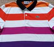 Lacoste поло футболка оригинал 3 - S в полоску