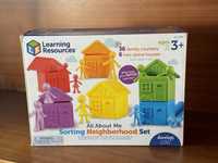 Learning resources ігровий набір кольорові будиночки