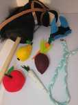 Hobby horse z akcesoriami