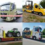 Transport  Laweta do15 T Wózki Widłowe Koparki pomoc Drogowa   24H