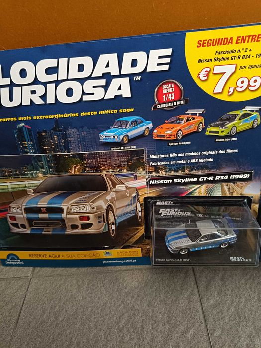 Fast & Furious Nissan Skyline GT-R (R34) velocidade furiosa