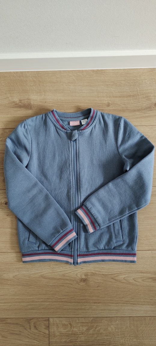 Bomberka rozpinana bluza typu college Lupilu, r.122-128