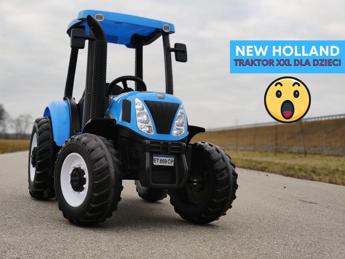 Traktor na akumulator NEW HOLLAND T7