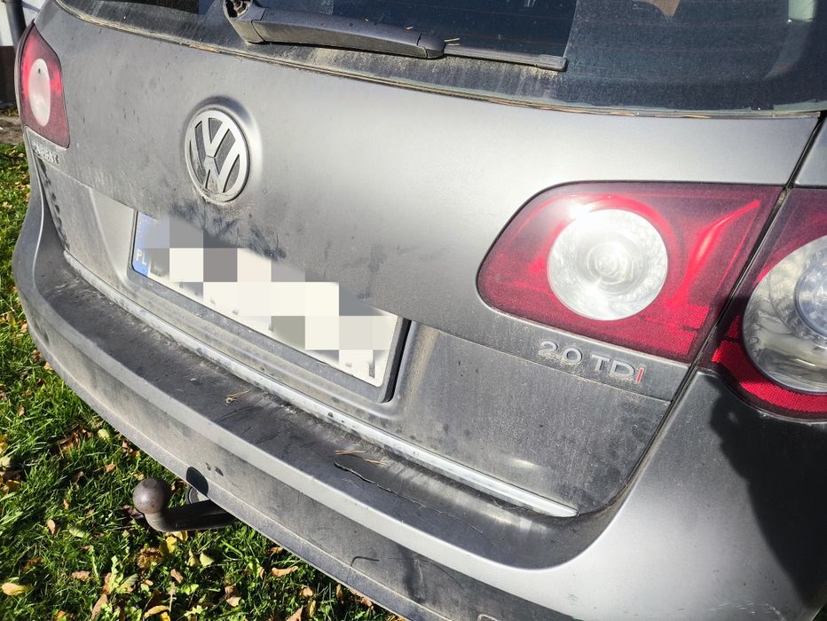 Klapa tył tylna passat b6 kombi la7t bez korozji szara