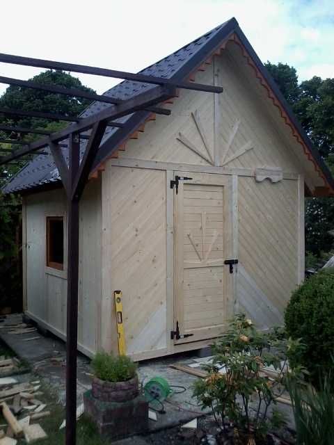 Domek drewniany , Dom szkieletowy całoroczny 25cm ściana