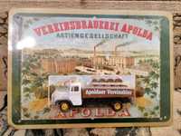 Kolekcjonerska ciężarówka m-ki Man z reklamą piwa.
