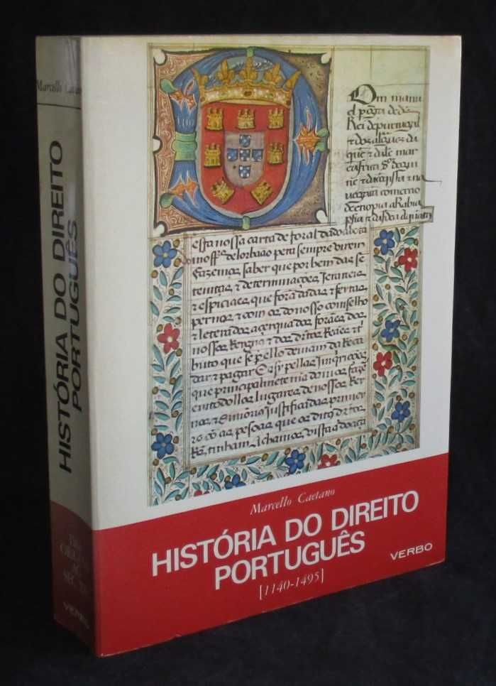 Livro História do Direito Português Marcello Caetano