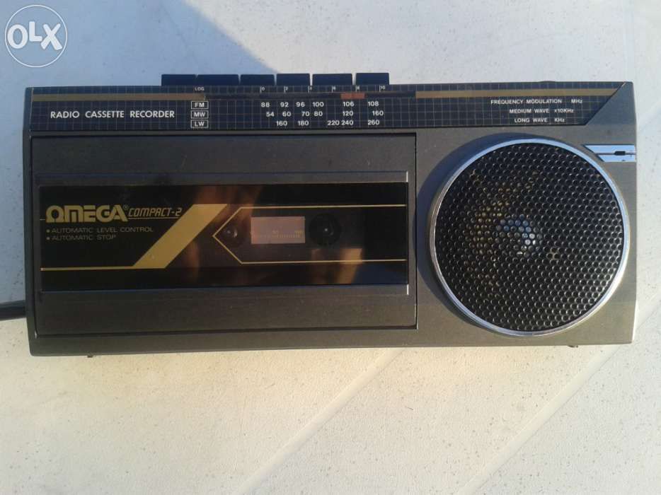 Radio-cassete-recorder omega compact-2