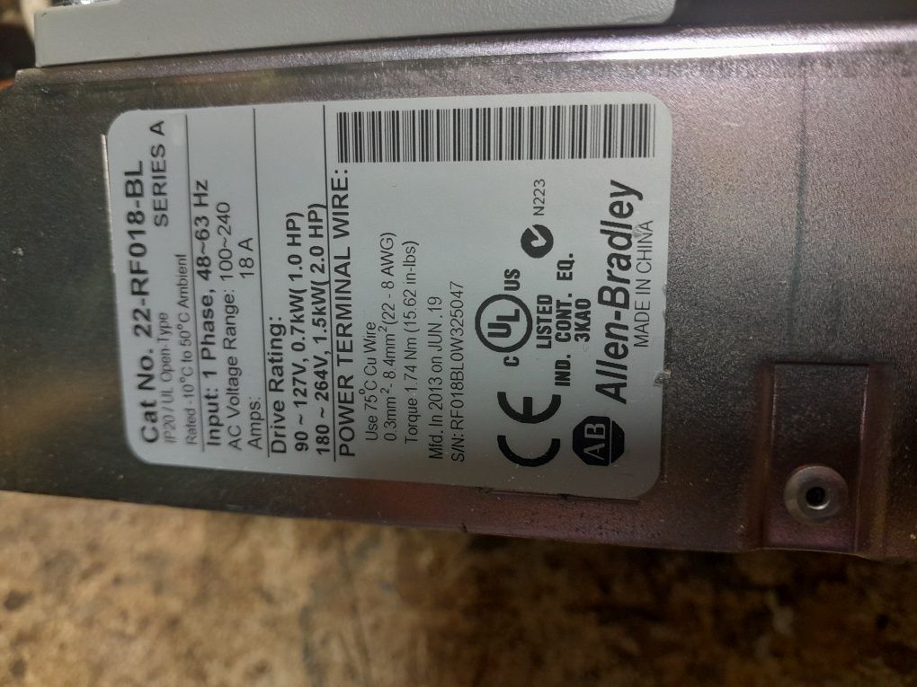 Перетворювач частоти частотник Allen Bradley