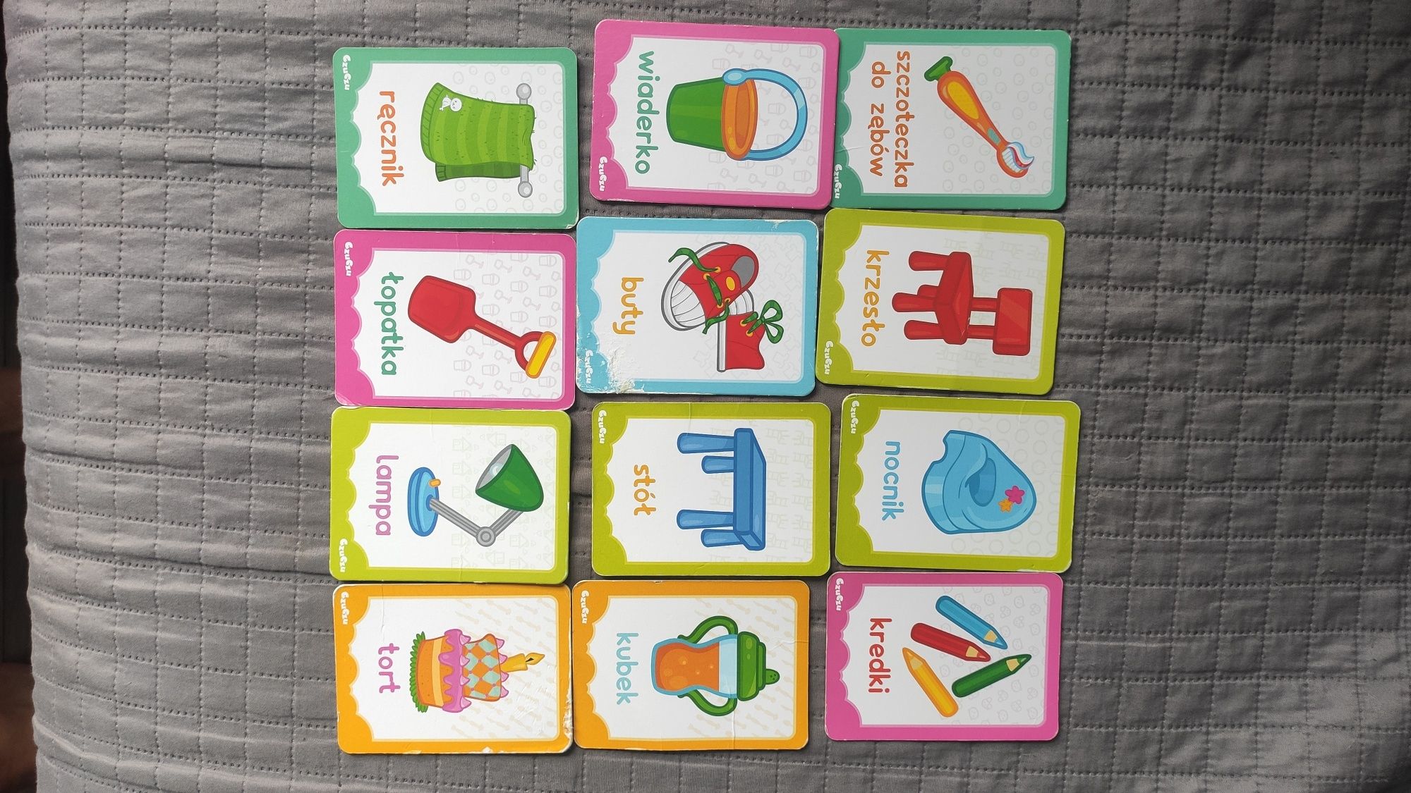 Karty obrazkowe 1+ puzzle