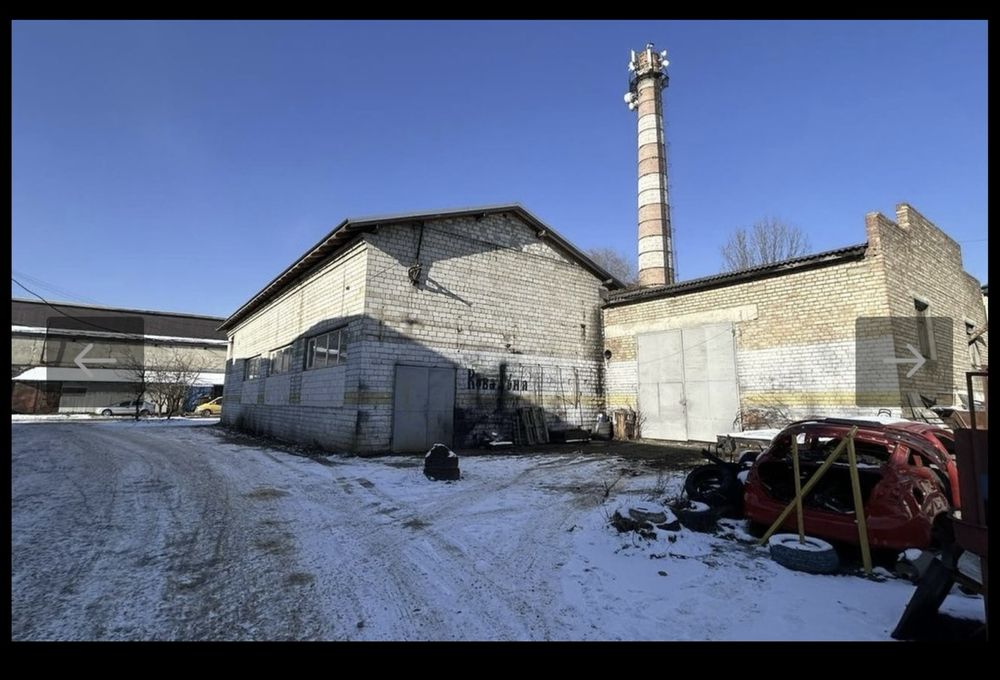 Виробничий цех власна територія ,світло.Коломия