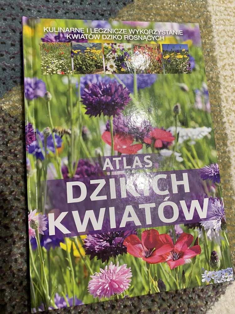Atlas dzikich kwiatów ksiazka poradnik