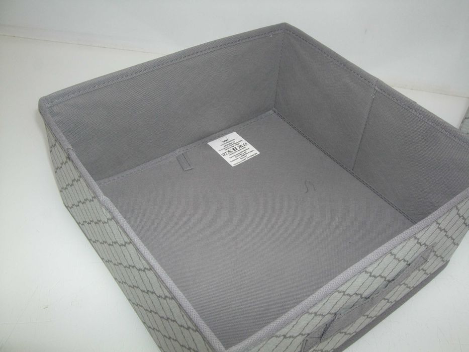 Pojemnik SKŁADANY PUDEŁKO 2 szt do Przechowywania 28x28x13cm ORGANIZER