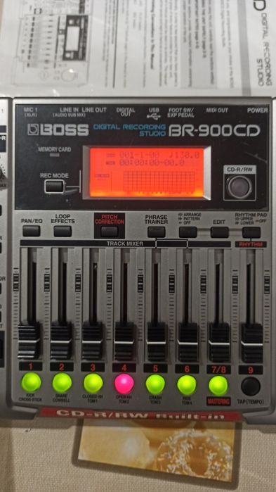 Студия звукозаписи BOSS BR-900CD.(г.Одесса).