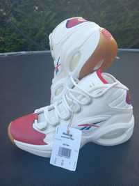 Reebok Question Mid Red Toe, buty lifestylowe