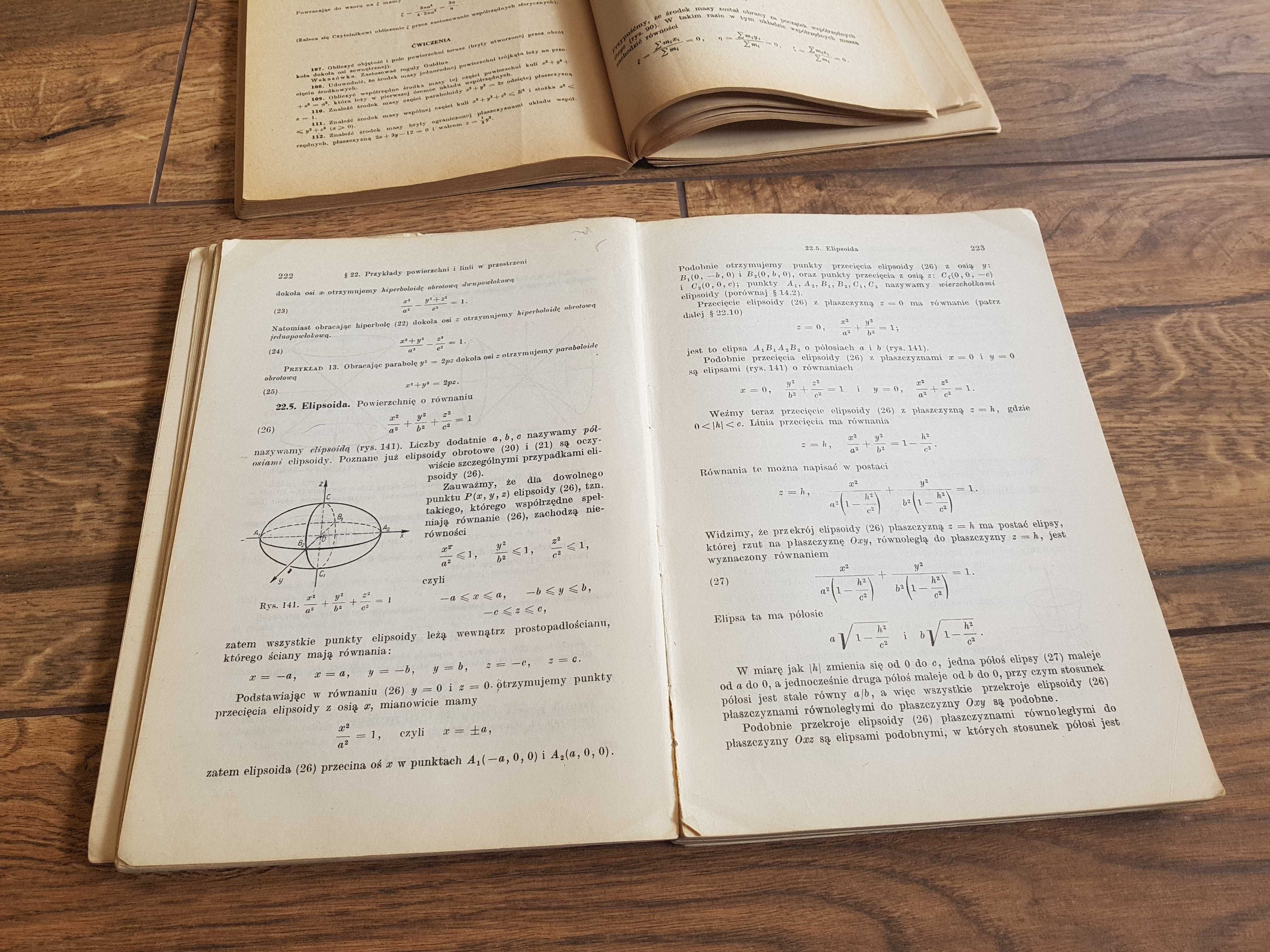 Matematyka Wyższa dla studiów technicznych część 1 i 2 Romanowski