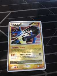 Karta pokemon lucario holo