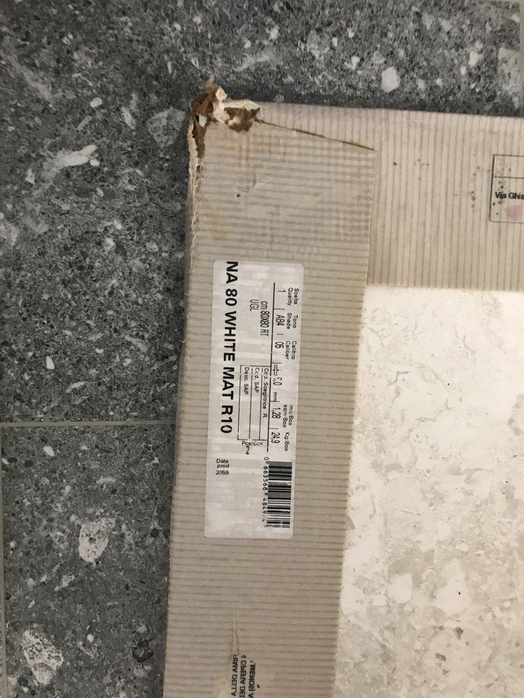 Gres szkliwiony FAP CERAMICHE NATIVA WHITE 2,56m2