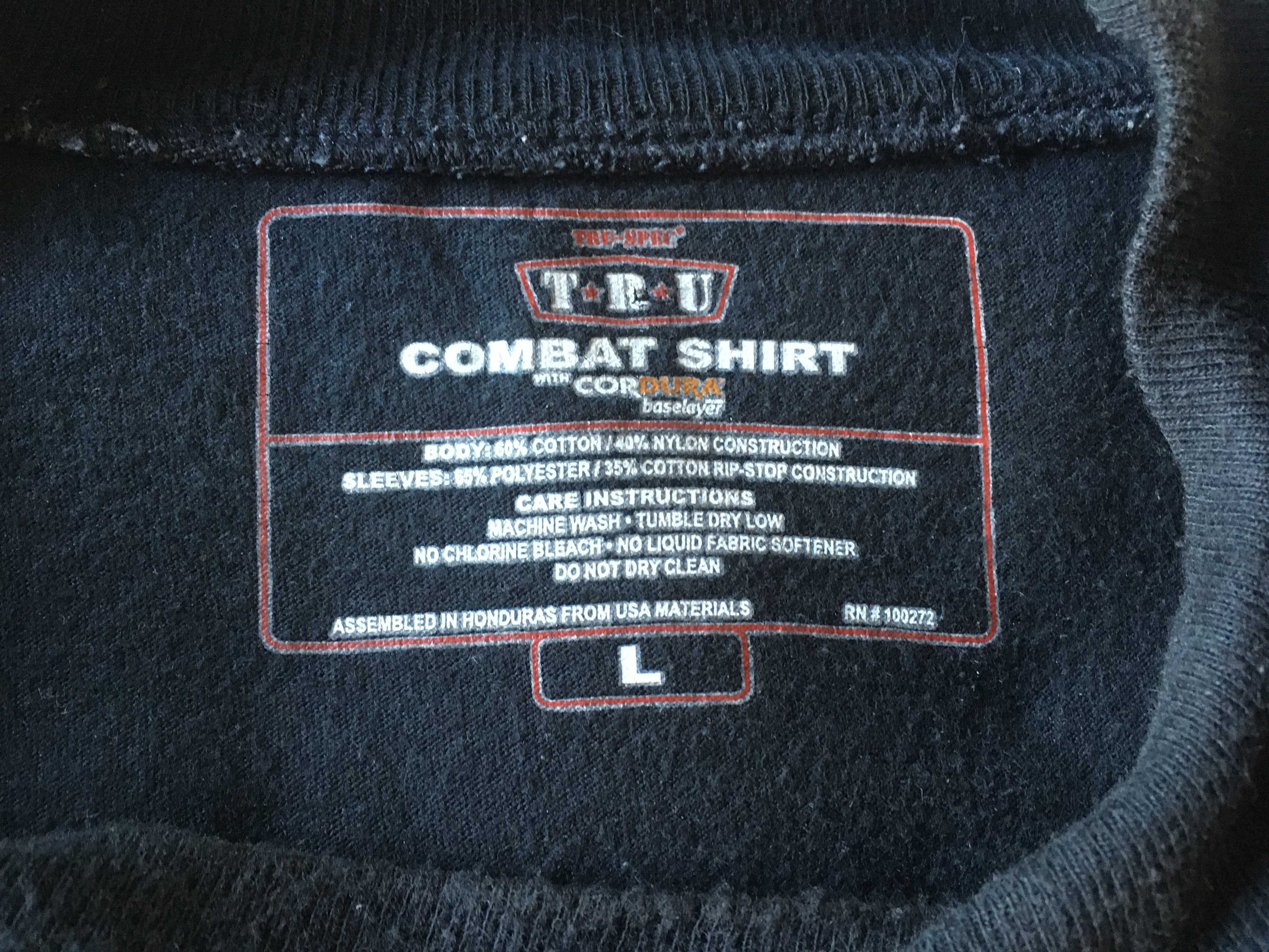 Combat Shirt TRU-SPEC Black