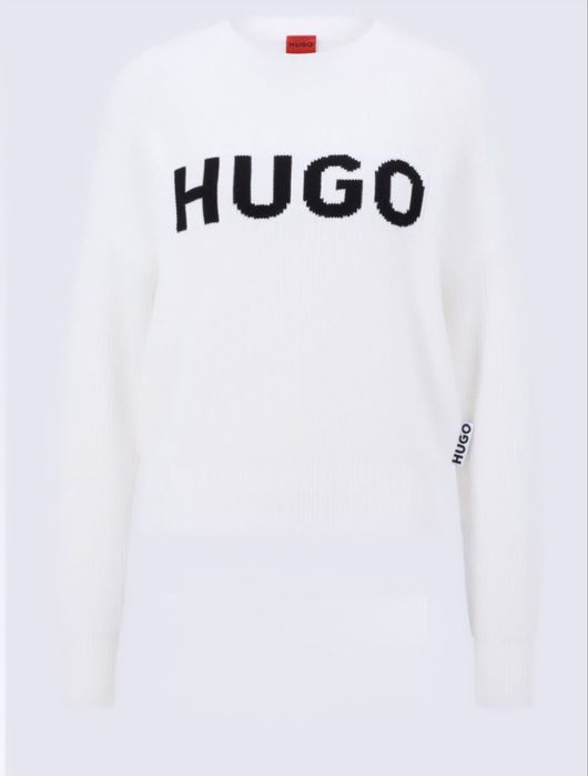 Свитер белый HUGO с биркой